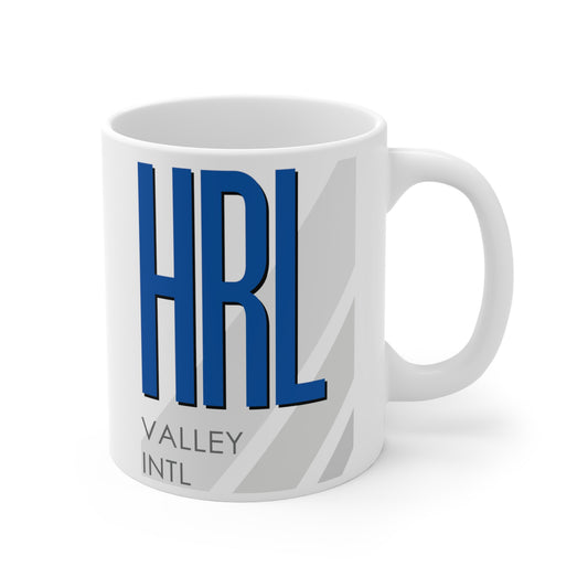 Valley Intl, HRL. 11oz Airport Mug (Blue)