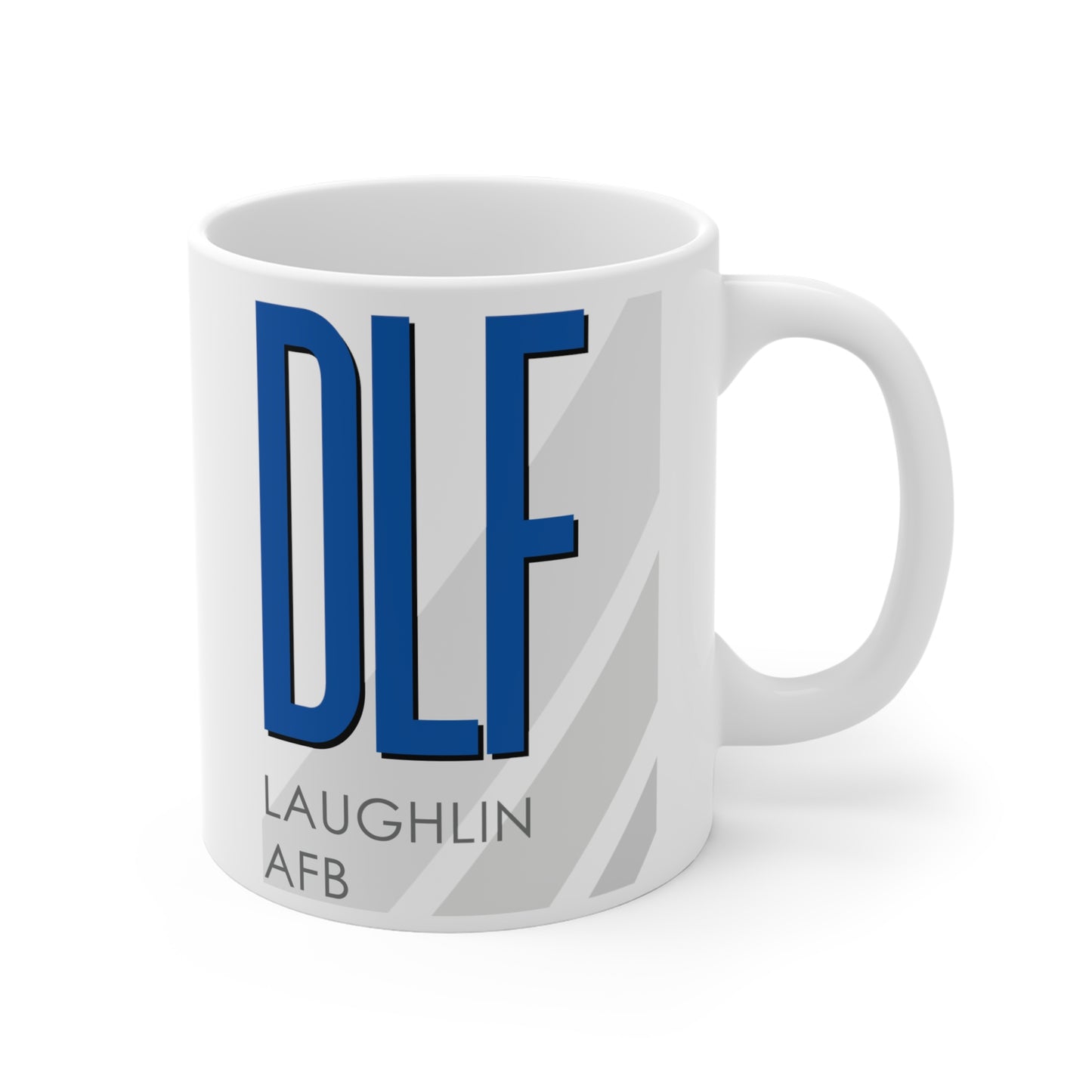 Laughlin AFB, DLF. 11oz Airport Mug (Blue)