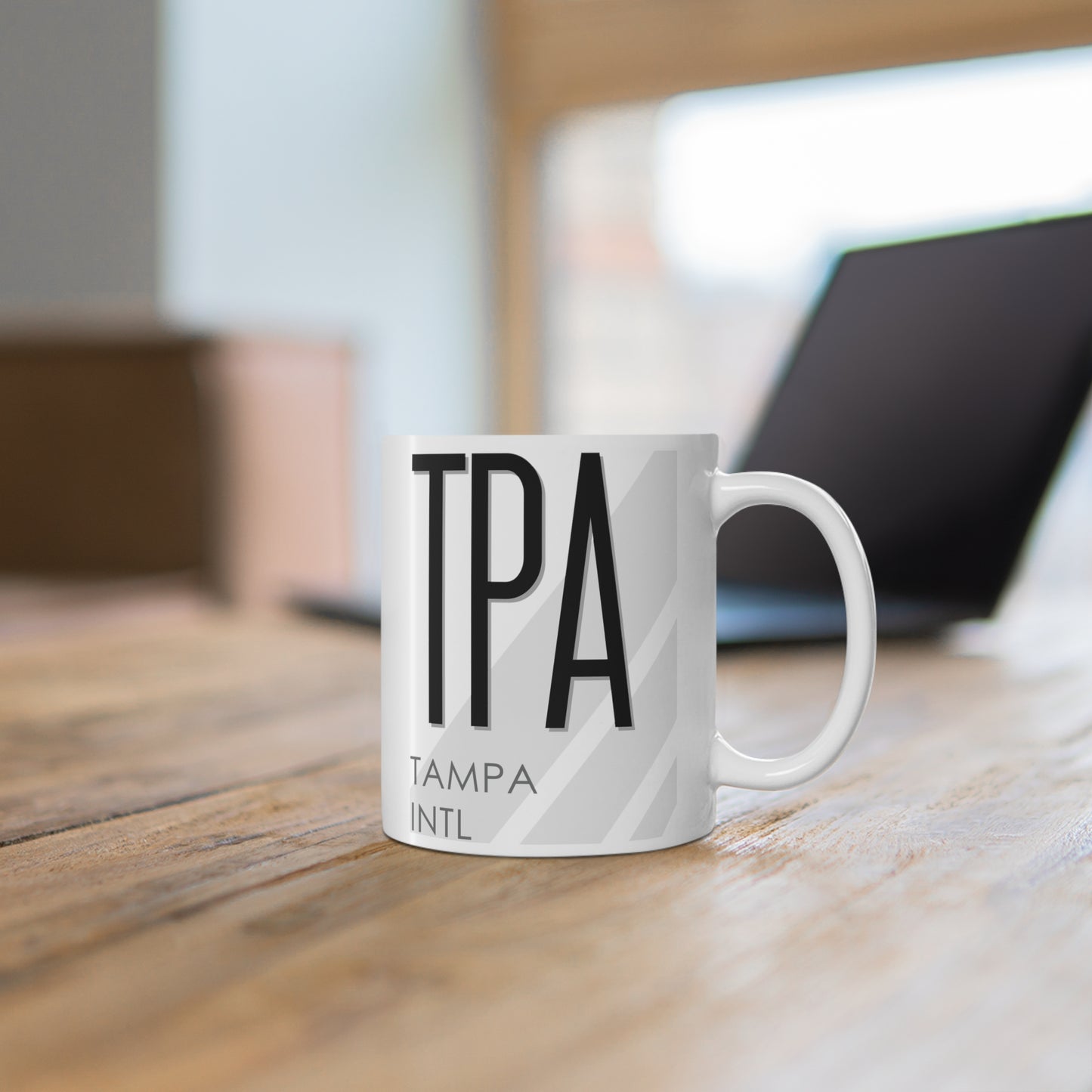 Tampa Intl, TPA. 11oz Airport Mug (White)