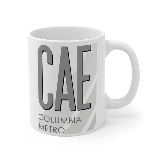 Columbia Metro, CAE. 11oz Airport Mug (Gray)